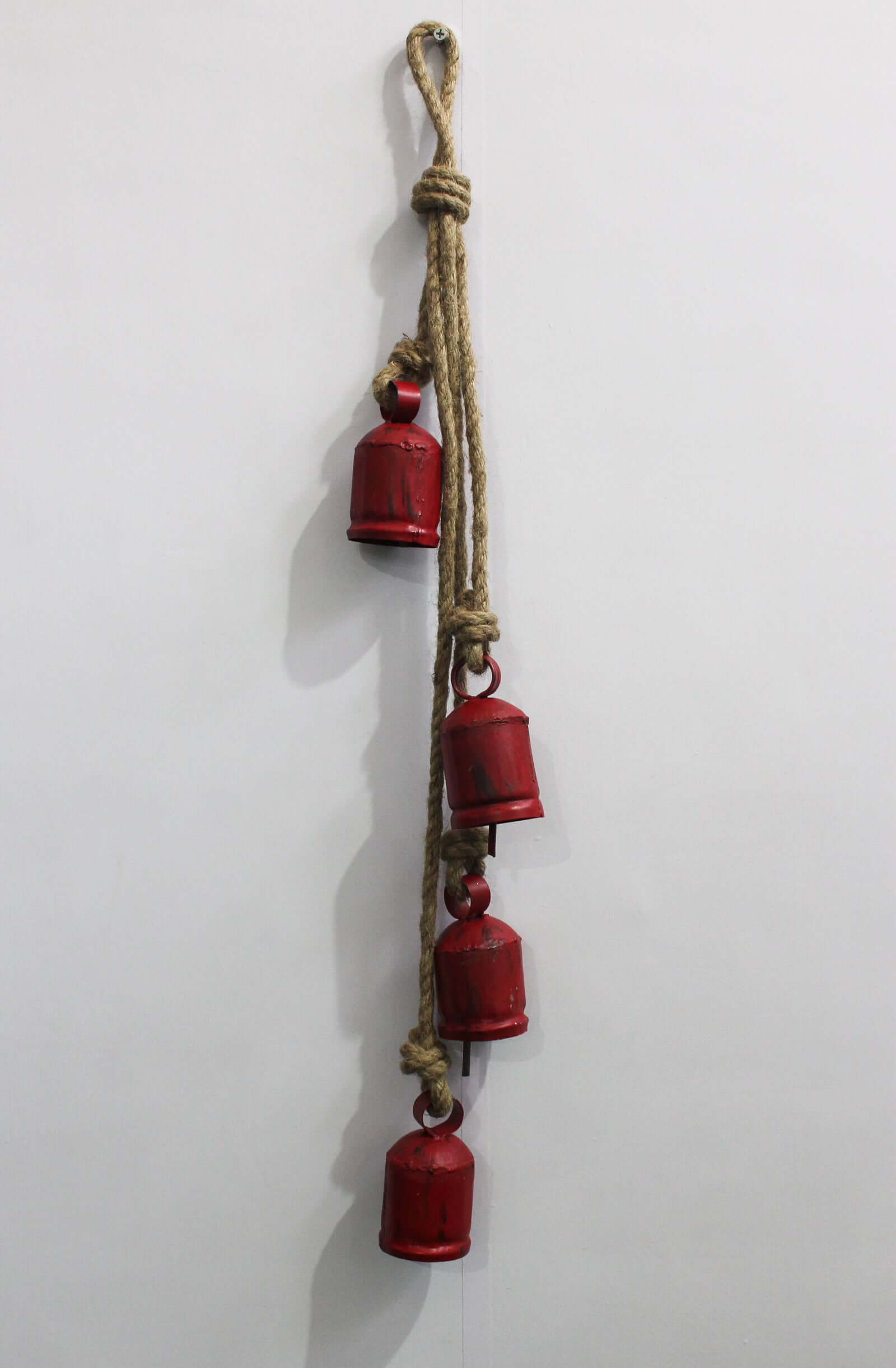 Decorative Hand Painted Indian Metal Bells for Garden